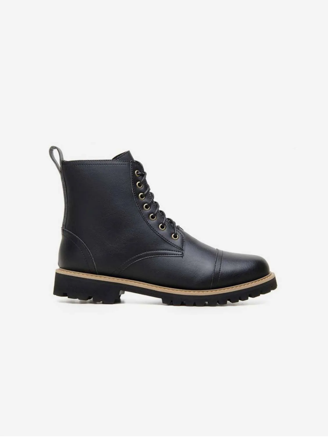 Bottes véganes standard à bout rond | Plusieurs couleurs