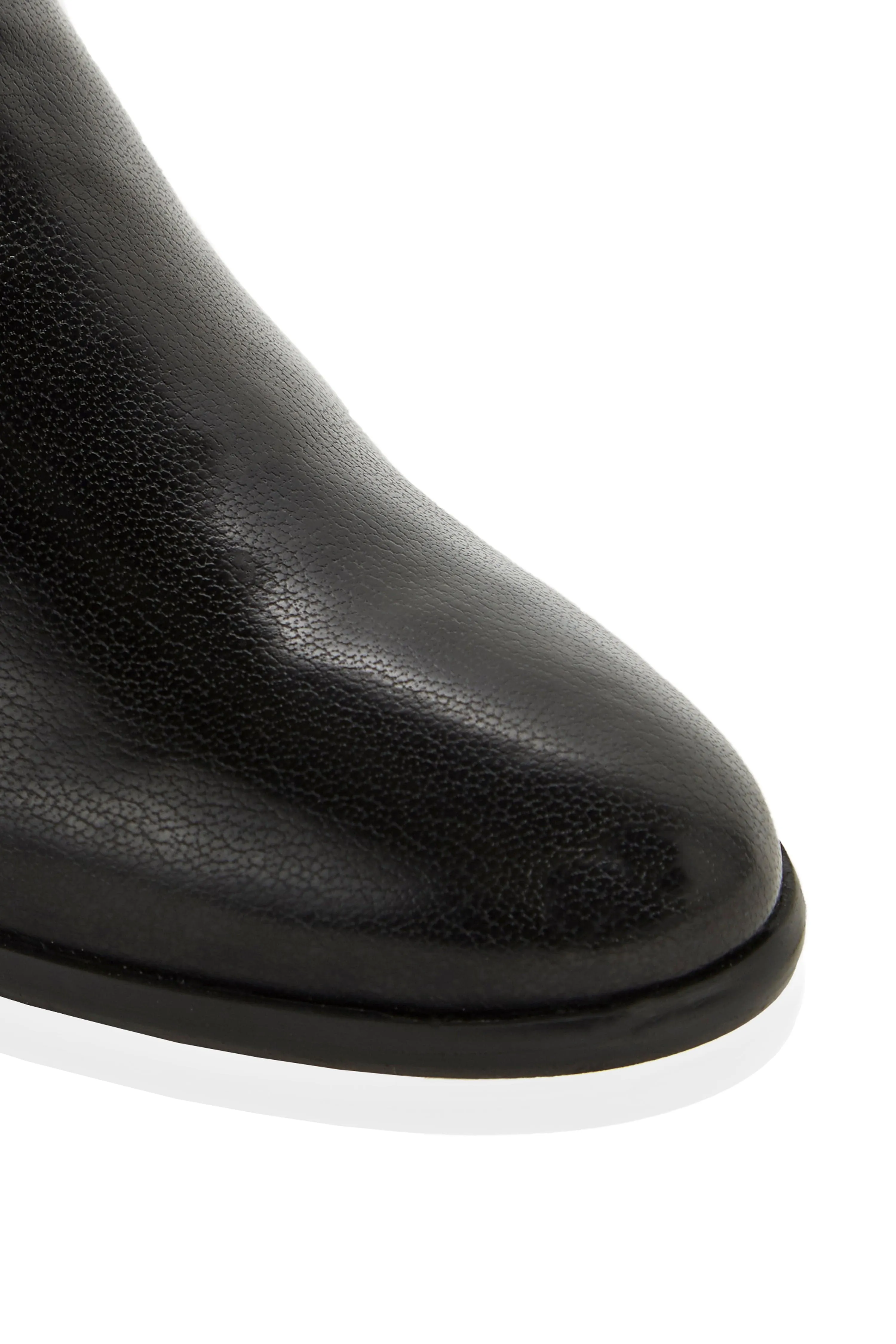 Bottes chelsea en simili cuir vegan Charli | Noir