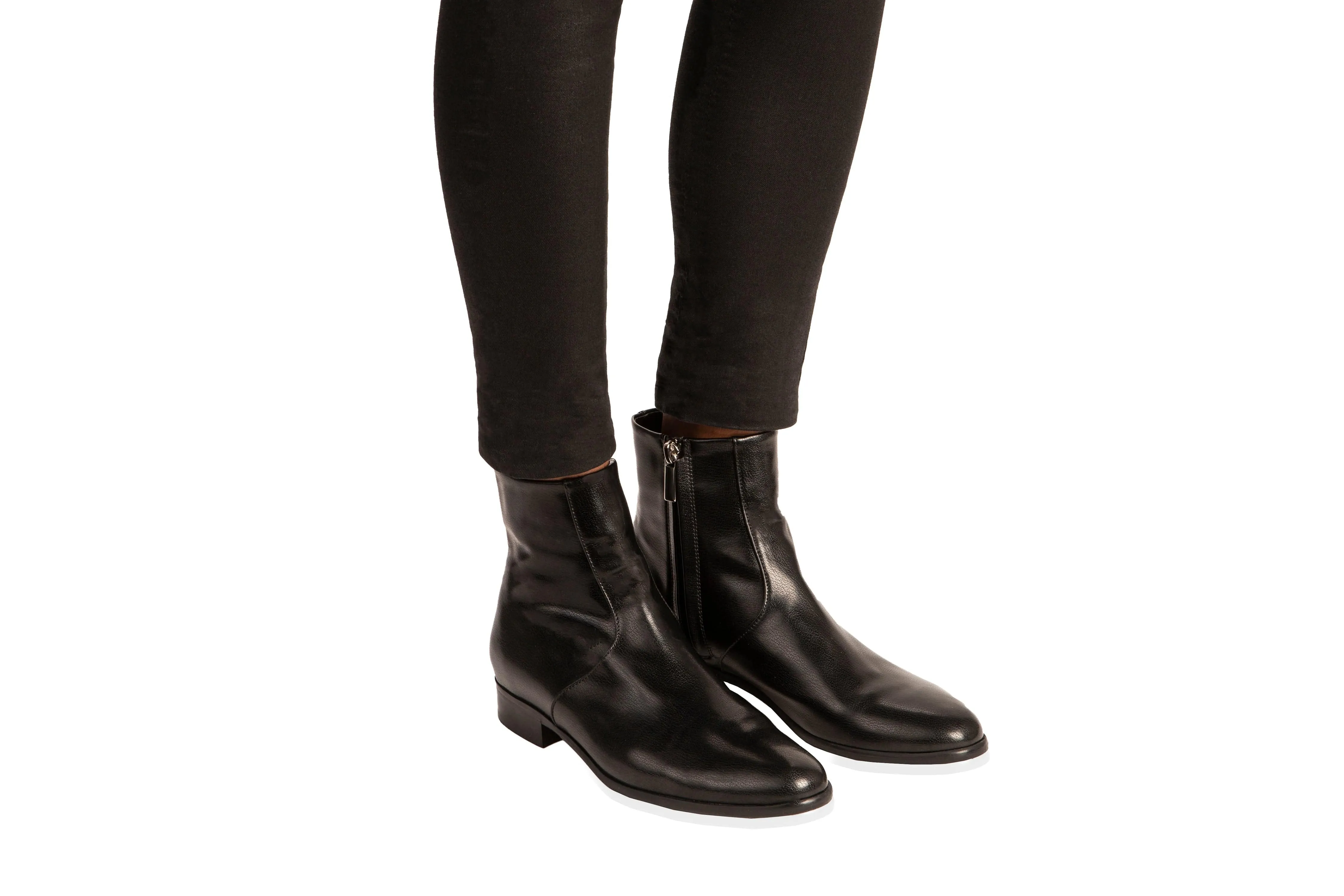 Bottes chelsea en simili cuir vegan Charli | Noir