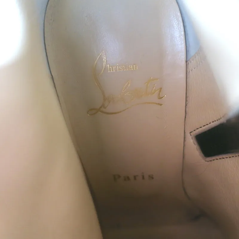 Christian Louboutin Bottines So Eleonor en Poil de Veau Imprimé Léopard Taille 36.5