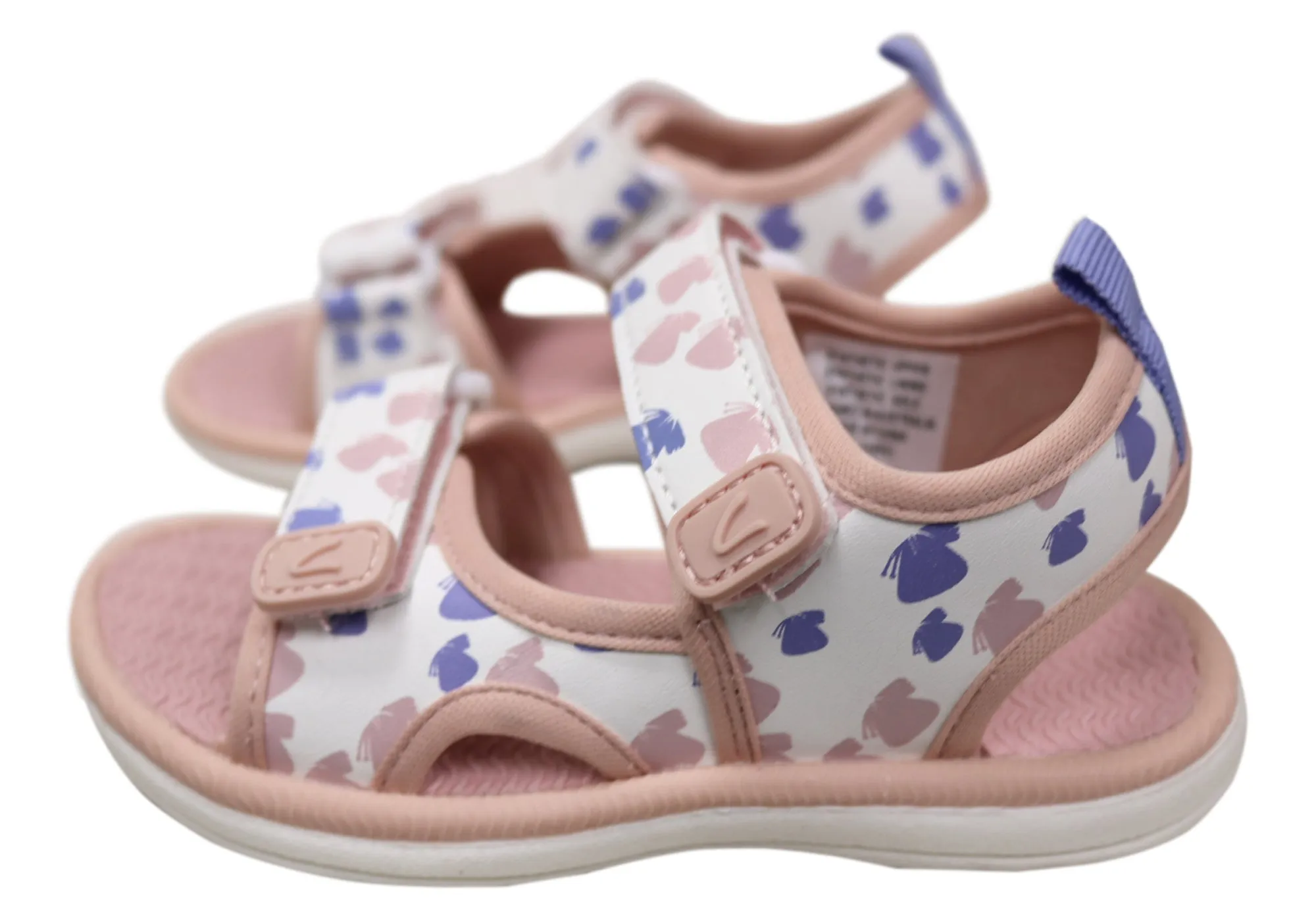 Clarks Florence Enfants Sandales Confortables et Réglables Chaussures Clarks