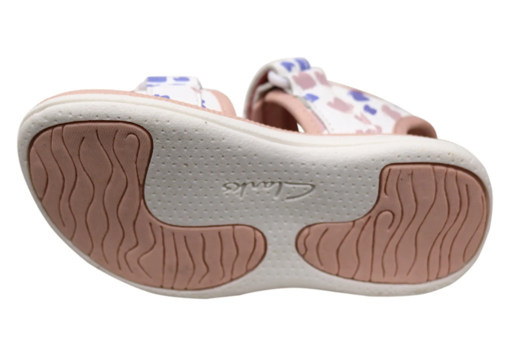 Clarks Florence Enfants Sandales Confortables et Réglables Chaussures Clarks