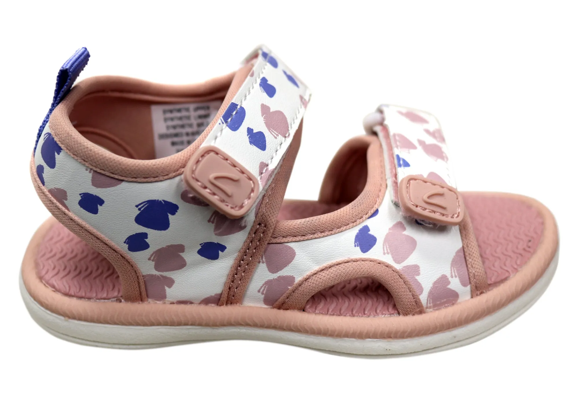 Clarks Florence Enfants Sandales Confortables et Réglables Chaussures Clarks