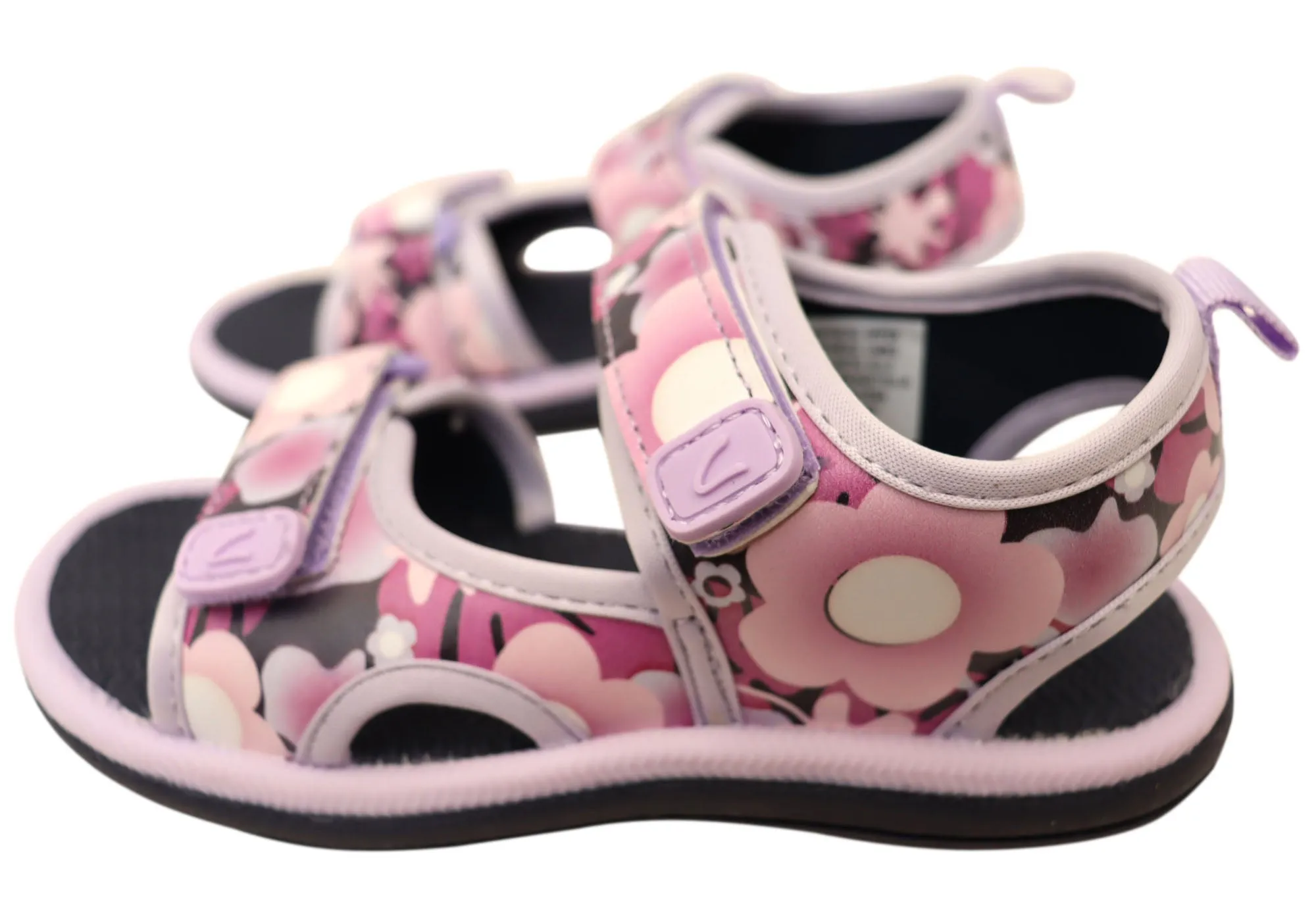Clarks Florence Enfants Sandales Confortables et Réglables Chaussures Clarks