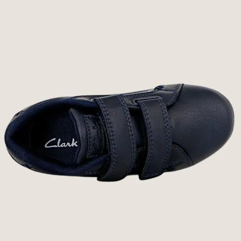 Clarks Kids Darius Junior Chaussures de Sport Ajustables_Clarks