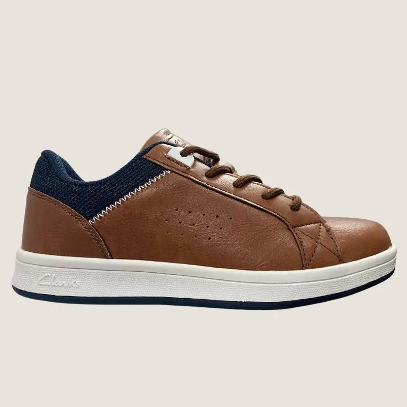 Chaussures Baskets Denham pour Enfants Clarks