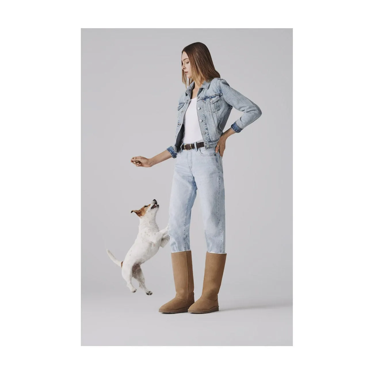 Bottes longues classiques unisexes en simili-fourrure végane | Plusieurs couleurs