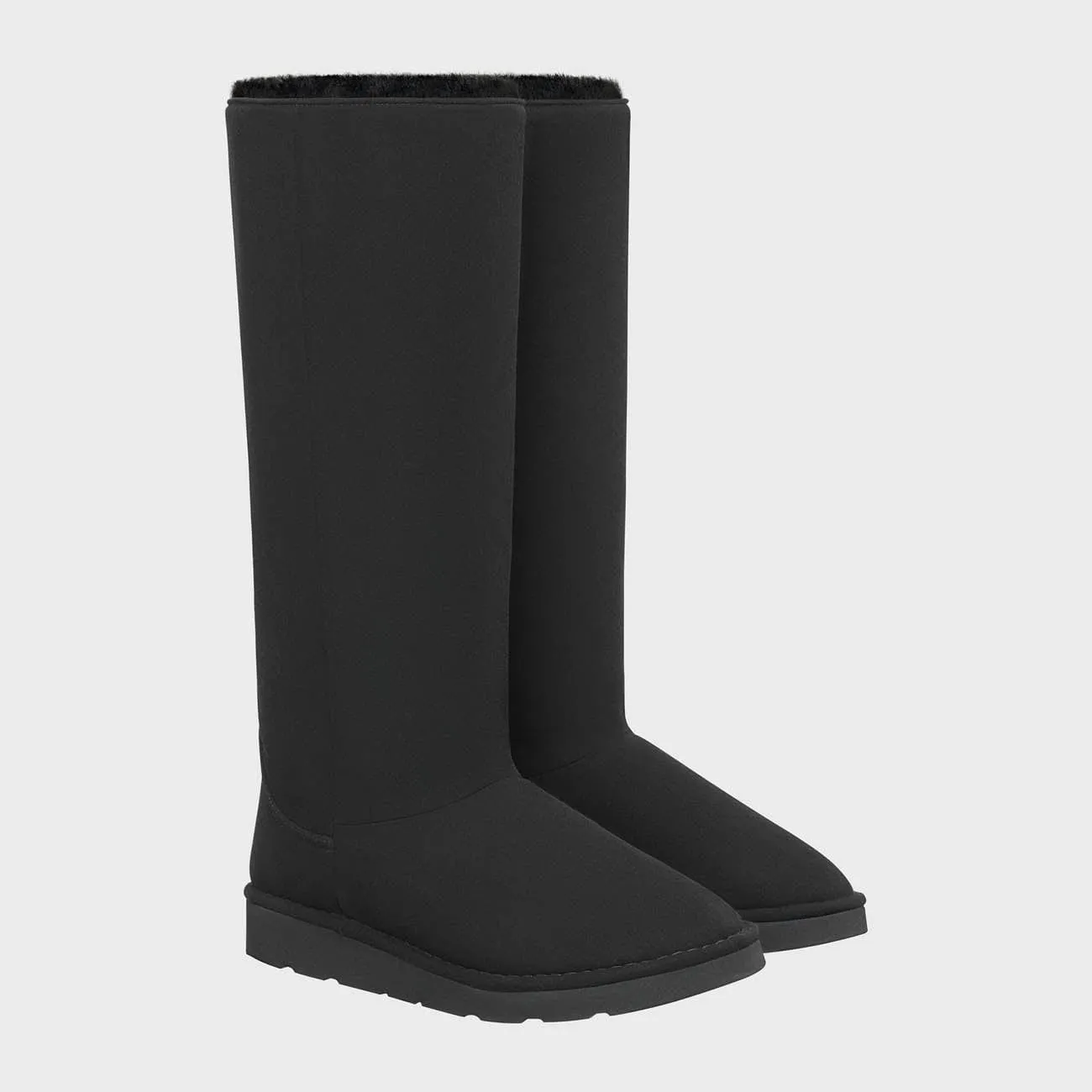 Bottes longues classiques unisexes en simili-fourrure végane | Plusieurs couleurs