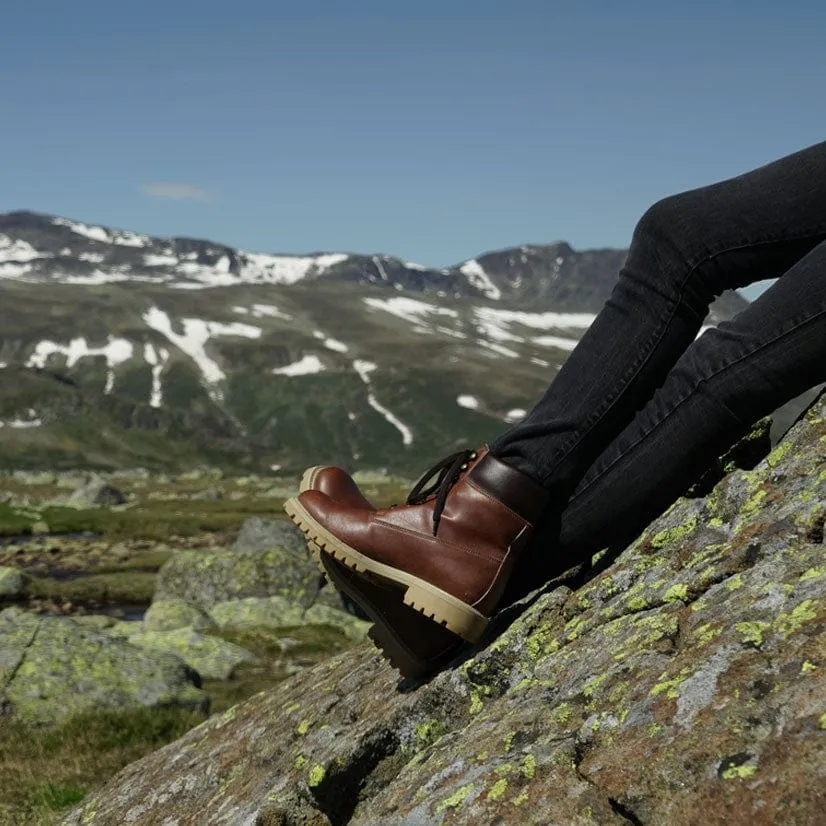 Bottes unisexes vegan en cuir nappa Claudia & Claudio | Noir