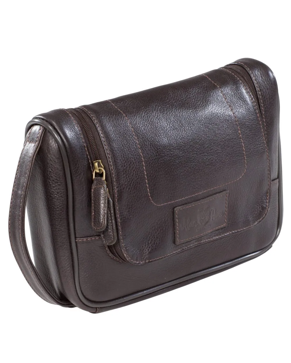 Vêtements Alan Paine Sac de toilette en cuir pour hommes Alan Paine