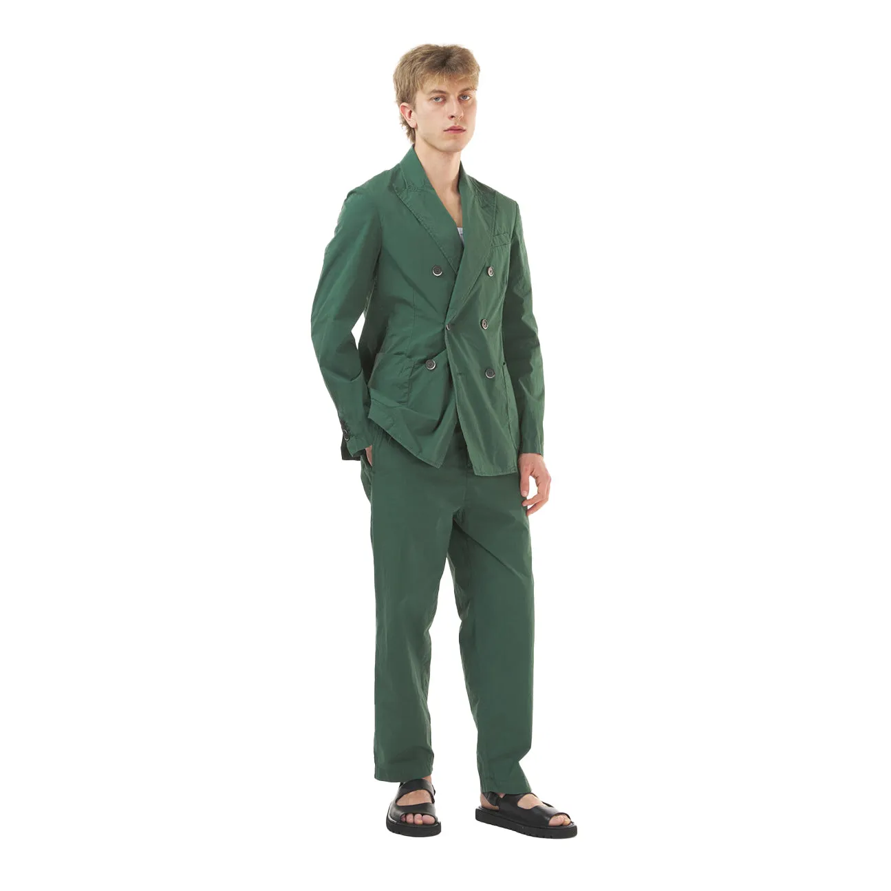 Pantalon Barena Homme Masco Trevo - Algue
