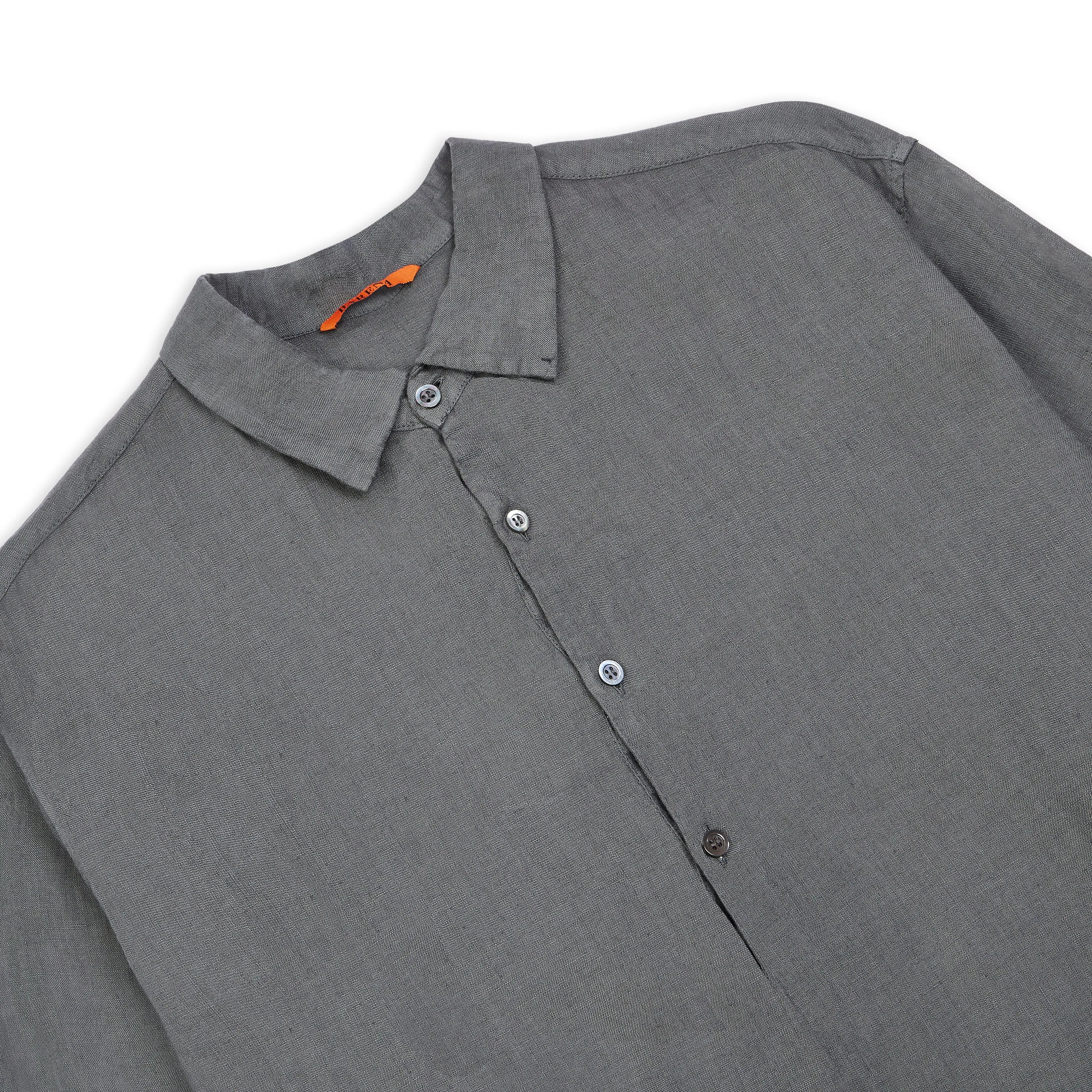 Chemise Barena Homme Pavan Telino - Piombo
