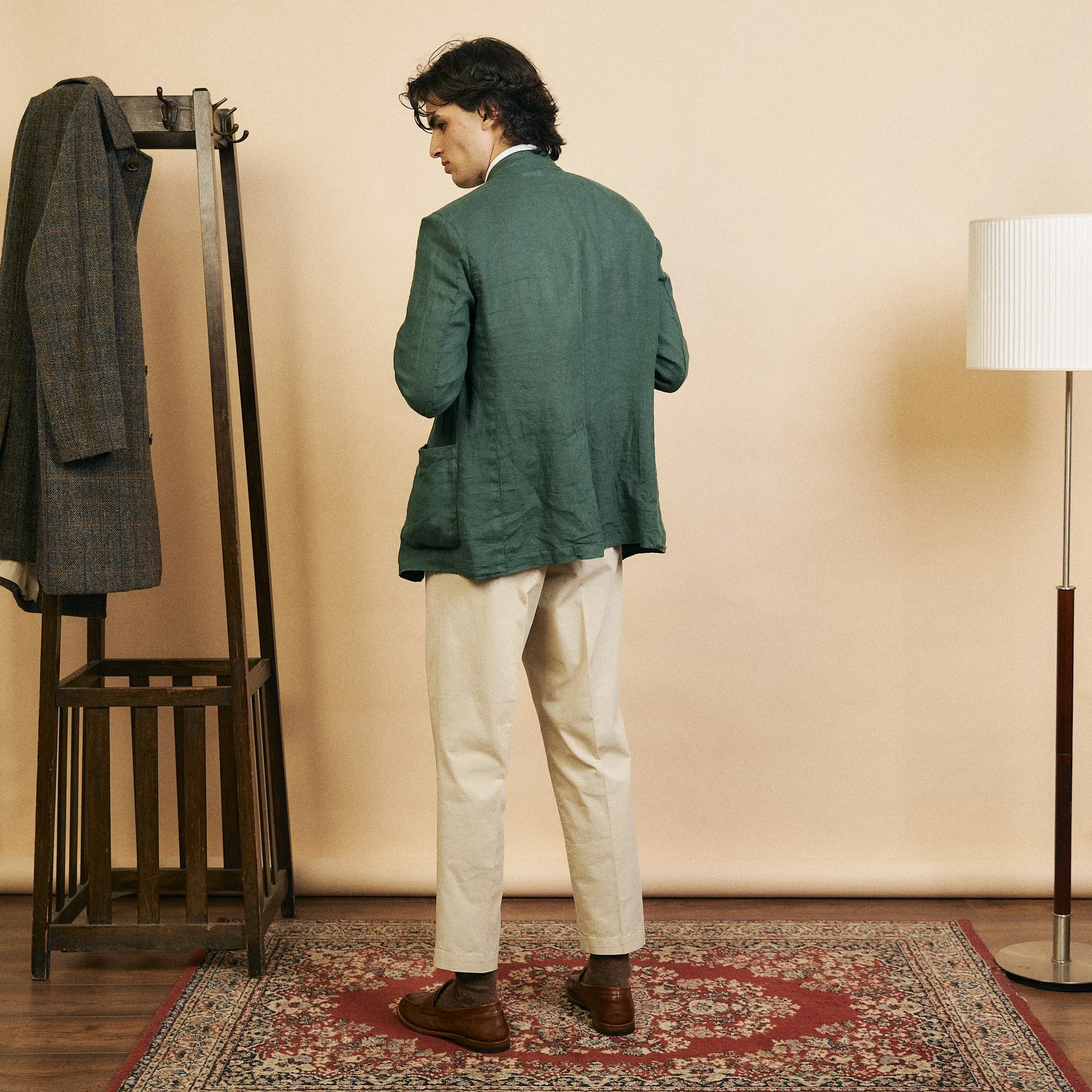 Veste Barena Homme Rizzo Telino - Alga