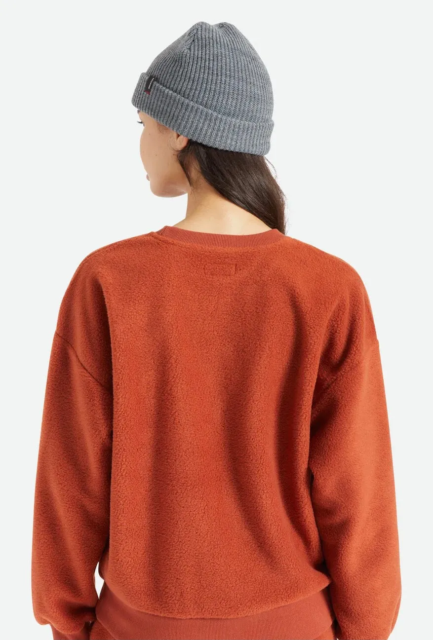 Bonnet Heist Brixton Homme - Gris Chiné