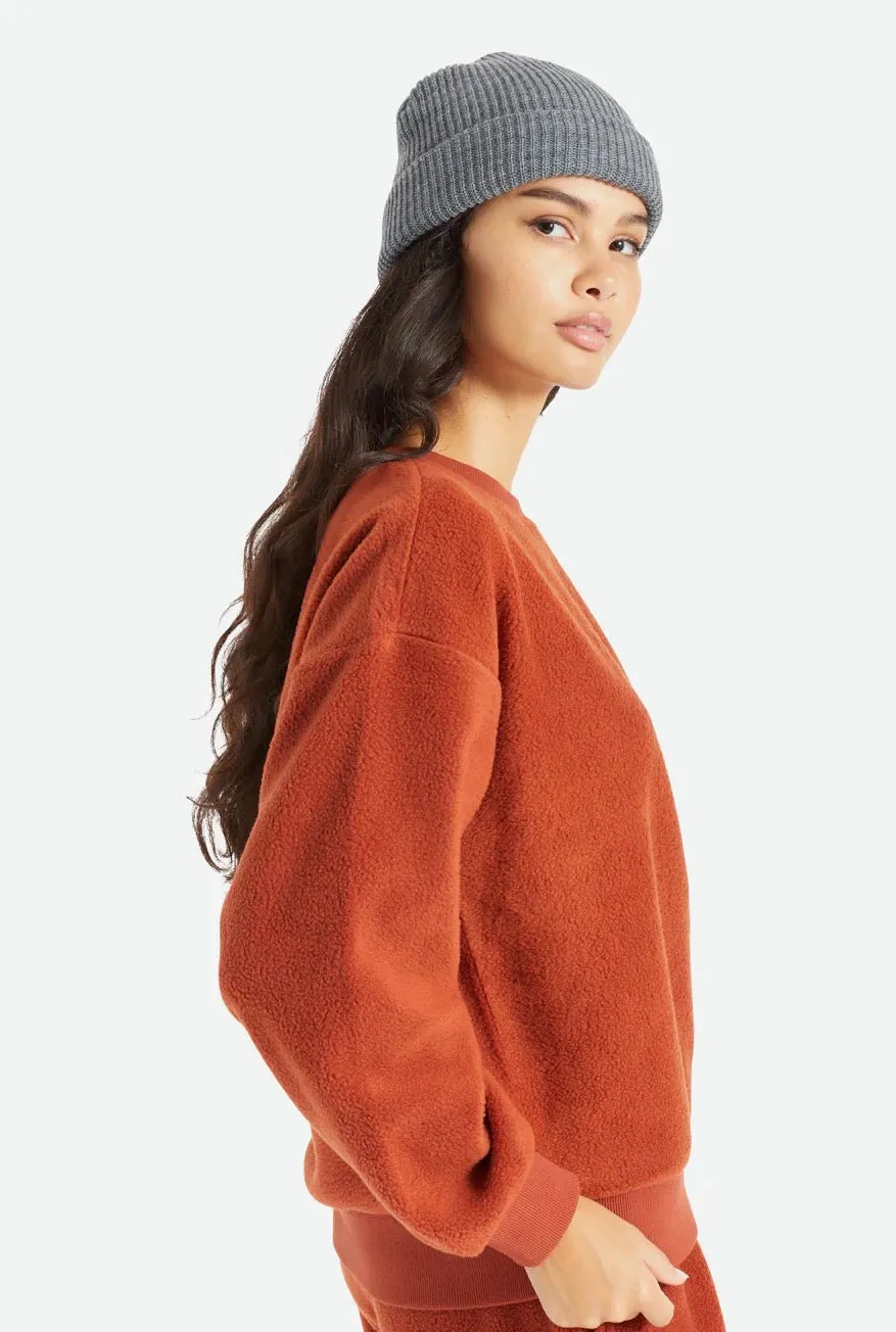 Bonnet Heist Brixton Homme - Gris Chiné