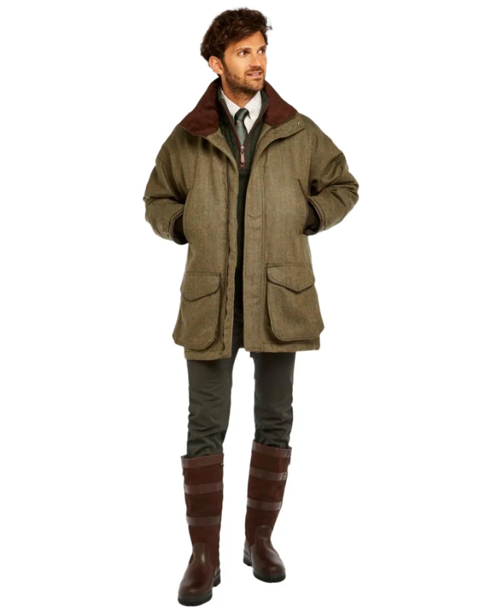 Vêtement Dubarry Veste de chasse en tweed Ballinturbet pour homme Dubarry