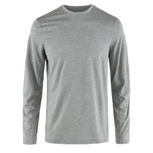 Vêtements Fjallraventees Hommes Fjallraven Abisko Randonnée d'une journée LS Requin Gris