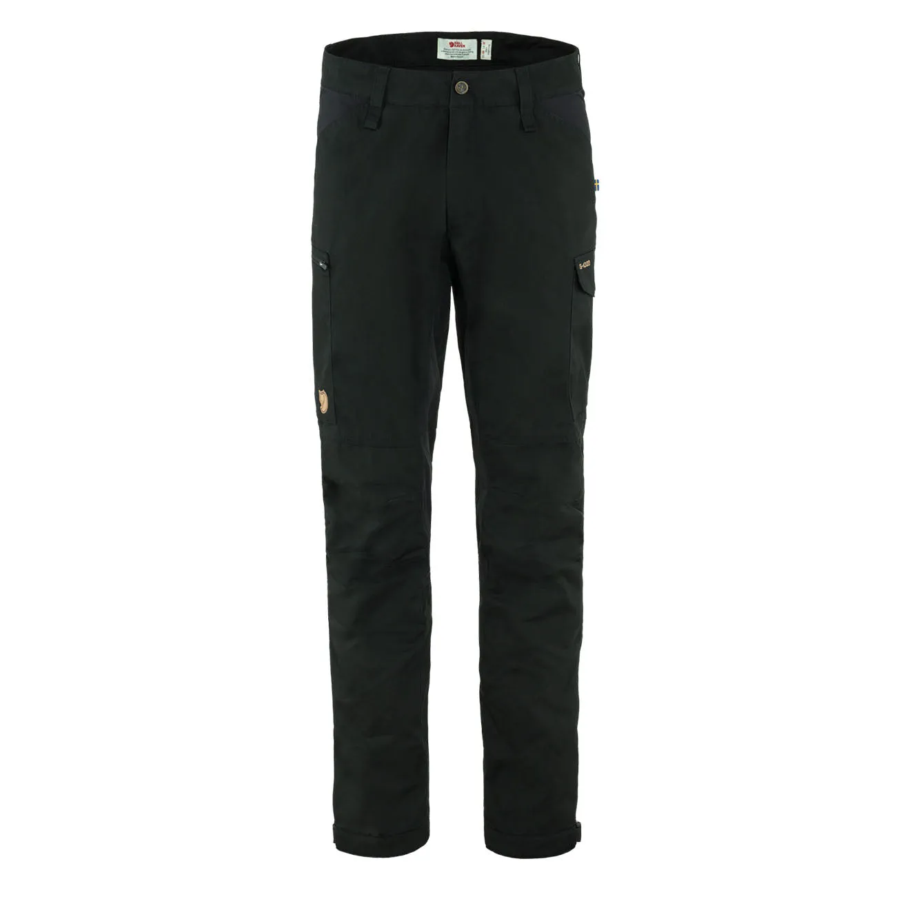 Vêtements Fjallraventrousres Hommes Fjallraven Kaipak Pantalon Noir Jambe Courte
