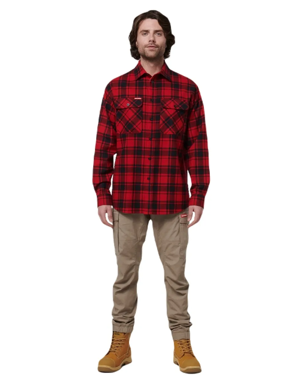 Vêtement Hard-Yakka Chemise à carreaux légère en flanelle pour hommes Hard Yakka