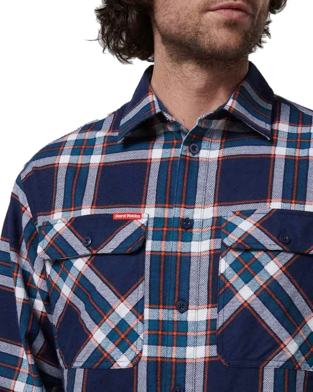 Vêtement Hard-Yakka Chemise à carreaux légère en flanelle pour hommes Hard Yakka