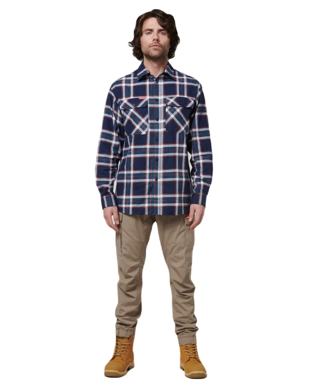 Vêtement Hard-Yakka Chemise à carreaux légère en flanelle pour hommes Hard Yakka