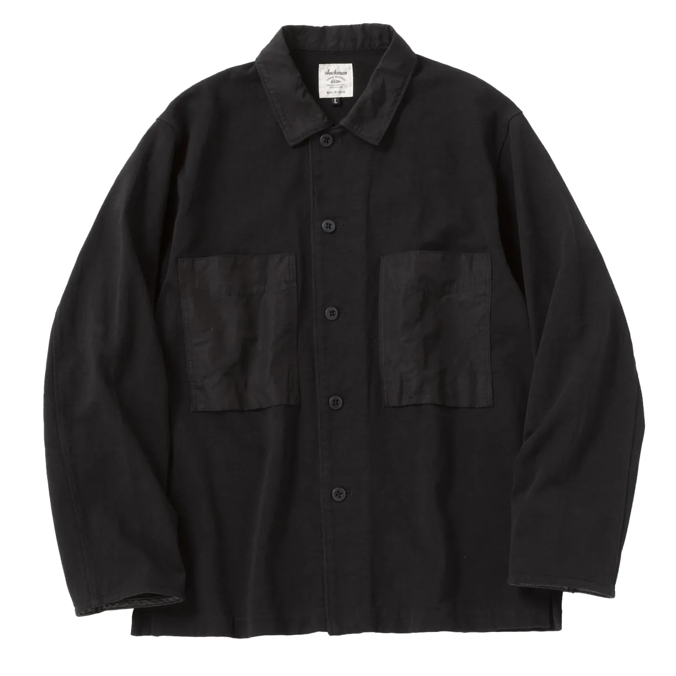Vêtements Jackman Homme Jackman Chemise Dotsume BB Noir