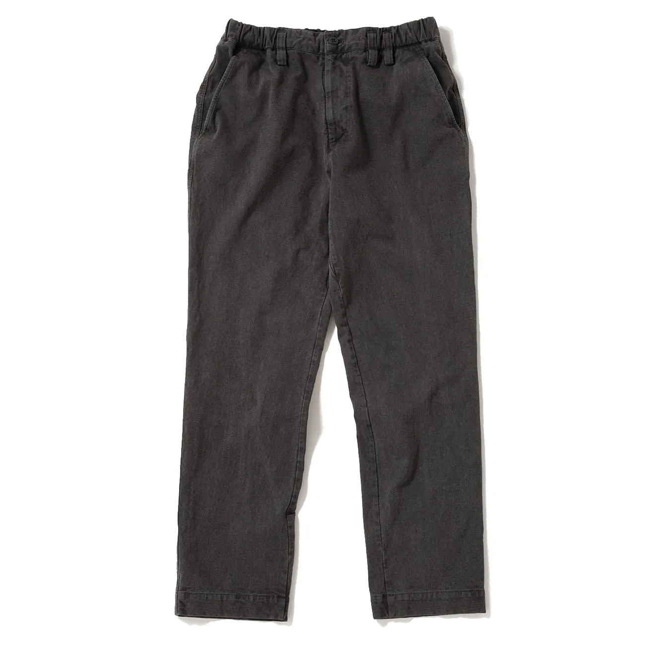 Pantalon Homme Jackman Stretch Noir Délavé