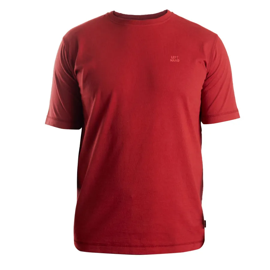 Vêtement Main Gauche Homme T-shirt Principal Main Gauche Bordeaux