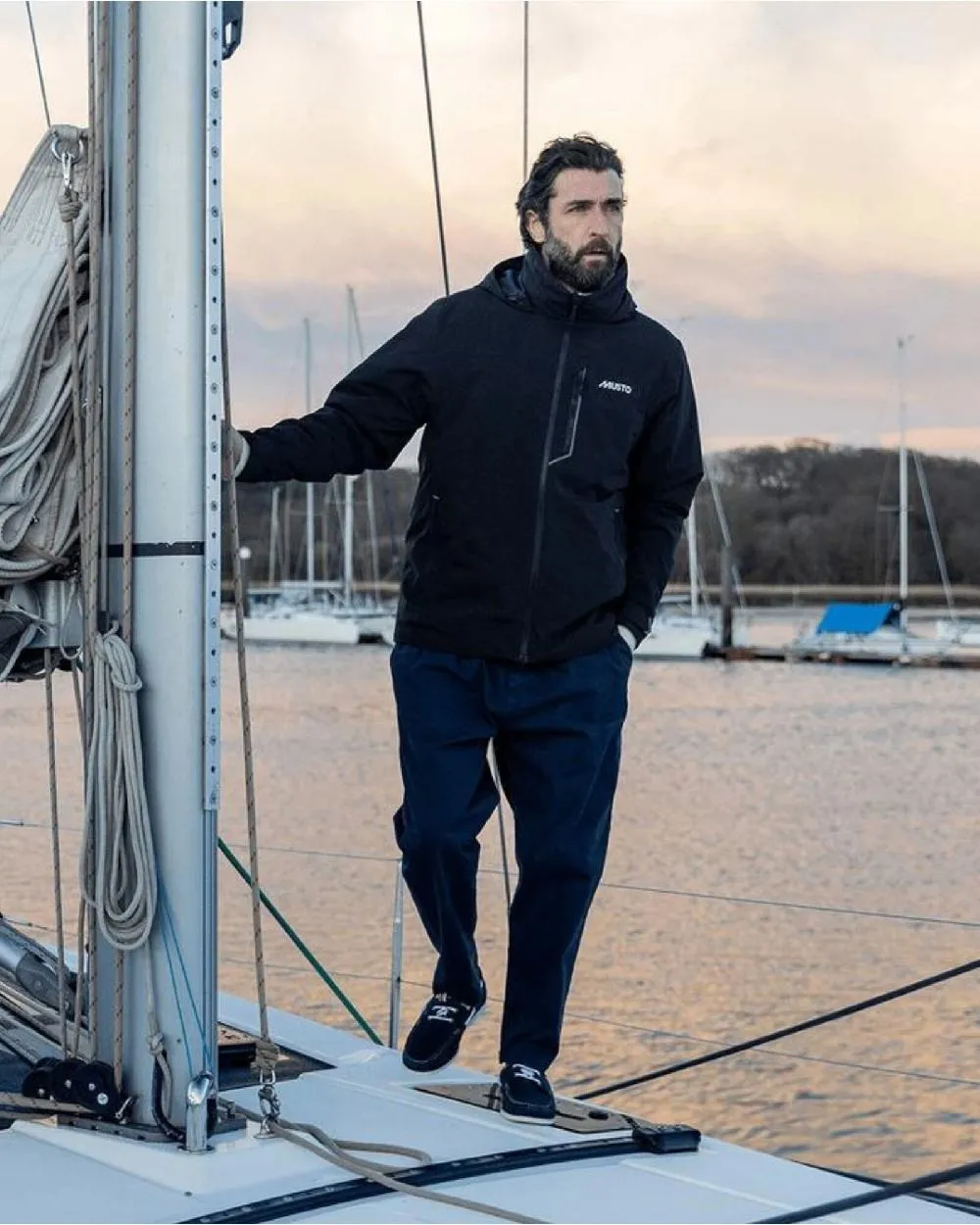 Vêtement Musto Musto Veste BR1 Primaloft Midlayer pour Homme