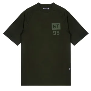 Vêtement St95 Hommes T-shirt ST95 Vert Foncé