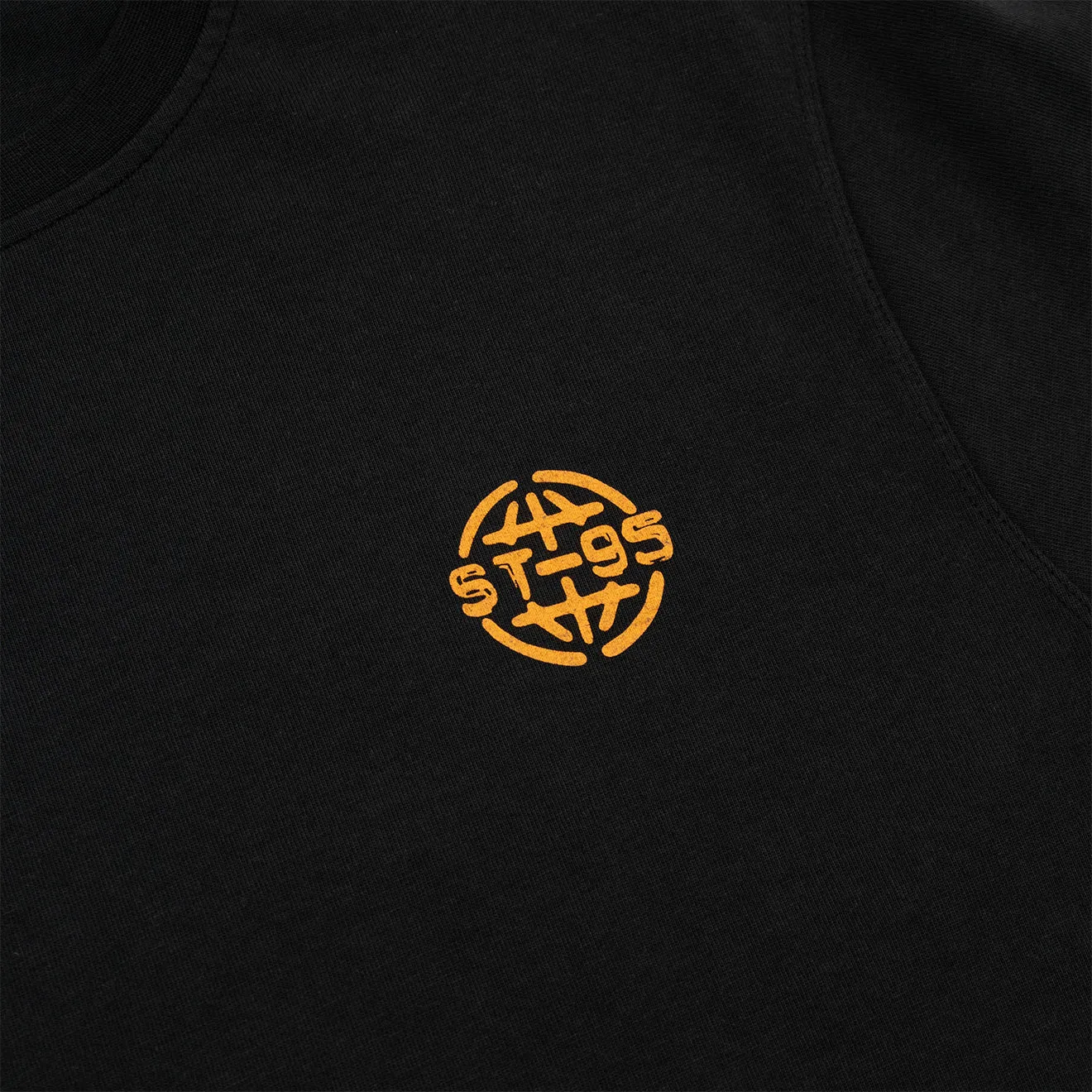 Vêtement St95 Homme ST95 SS T-shirt Étiquette Noir