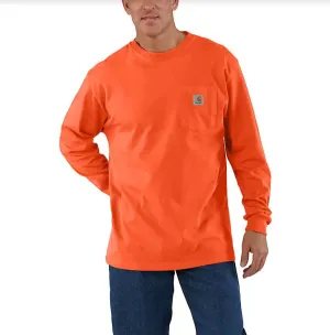 Vêtements Carhartt Hauts T-shirt à manches longues avec poche pour hommes - Workwear