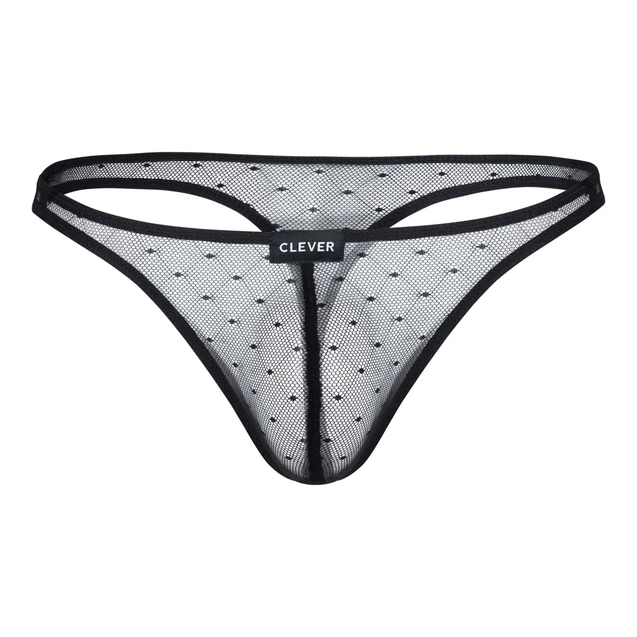 Sous-vêtements intelligents pour hommes Clever 100008 3PK Strings australiens latins Couleur Noir-Orange-Noir
