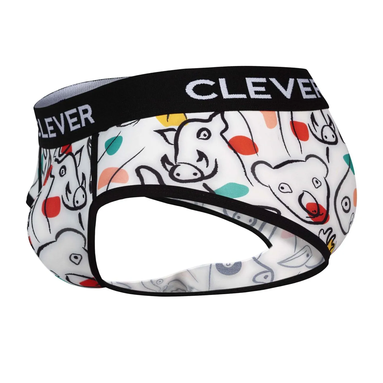 Sous-vêtements intelligents pour hommes Clever 1726 Slip Couleur Blanc