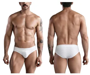 Sous-vêtements intelligents pour hommes Clever 1743 Maillot de bain slip Couleur Blanc
