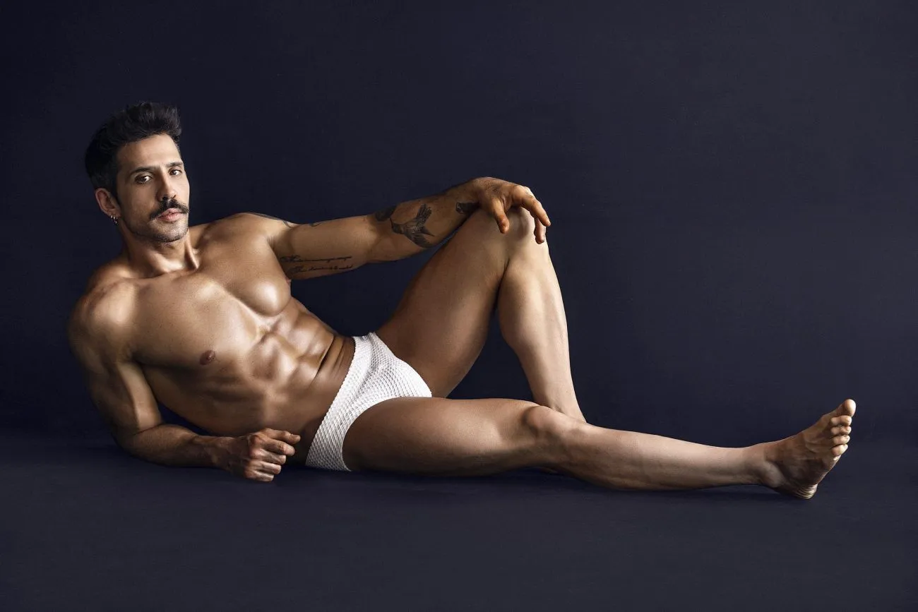 Sous-vêtements intelligents pour hommes Clever 1743 Maillot de bain slip Couleur Blanc