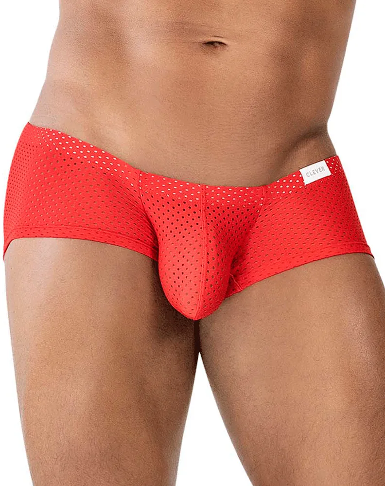 Sous-vêtements intelligents pour hommes Clever 229947 Pack de 3 Slips Australiens Latin Noir-rouge-bleu