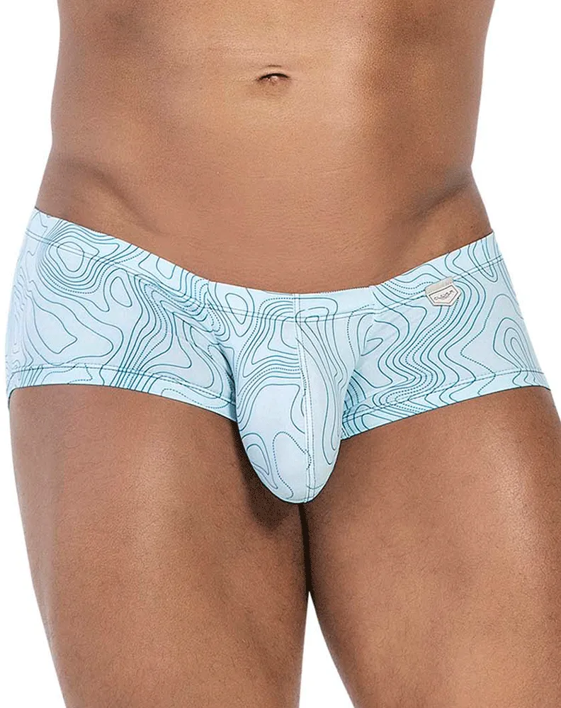 Sous-vêtements intelligents pour hommes Clever 229951 Caleçon australien latin Bleu-blanc-vert