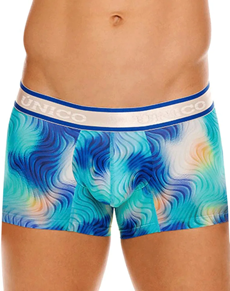 Vêtements_Mundo Unico_Sous-vêtements Hommes Unico 24100100105 Boxer Moscatel 46-bleu