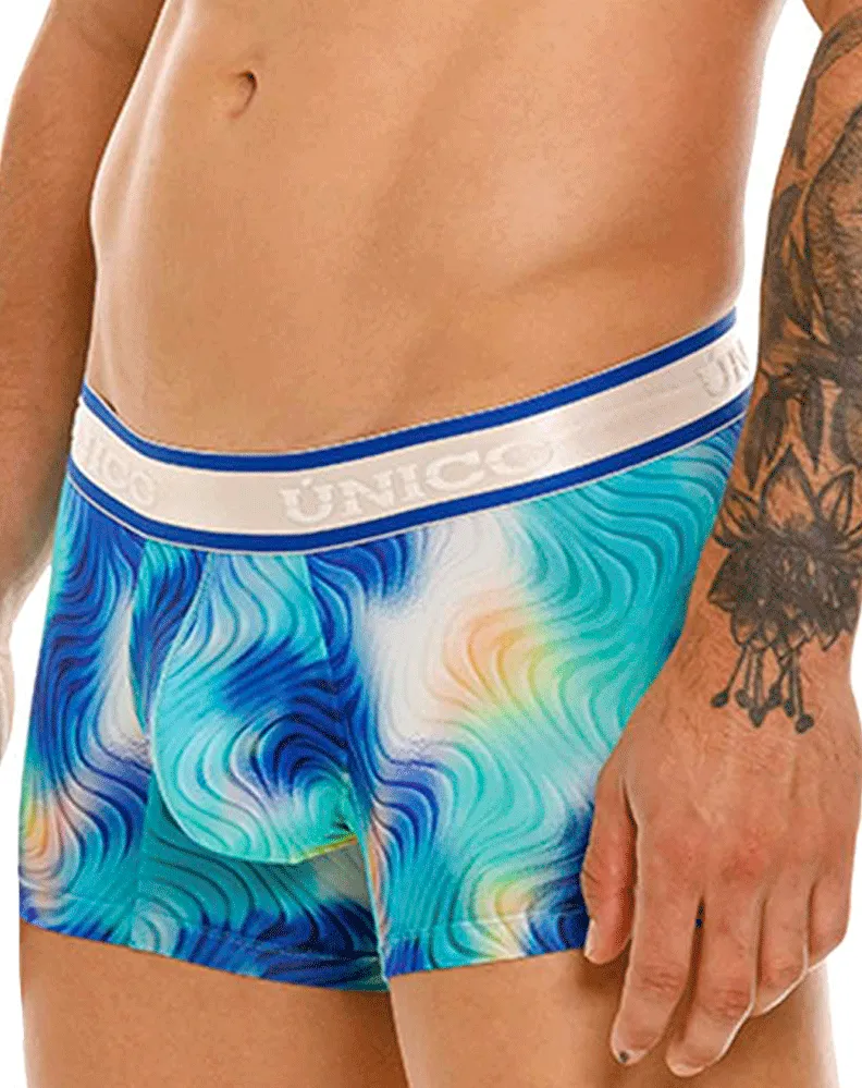 Vêtements_Mundo Unico_Sous-vêtements Hommes Unico 24100100105 Boxer Moscatel 46-bleu