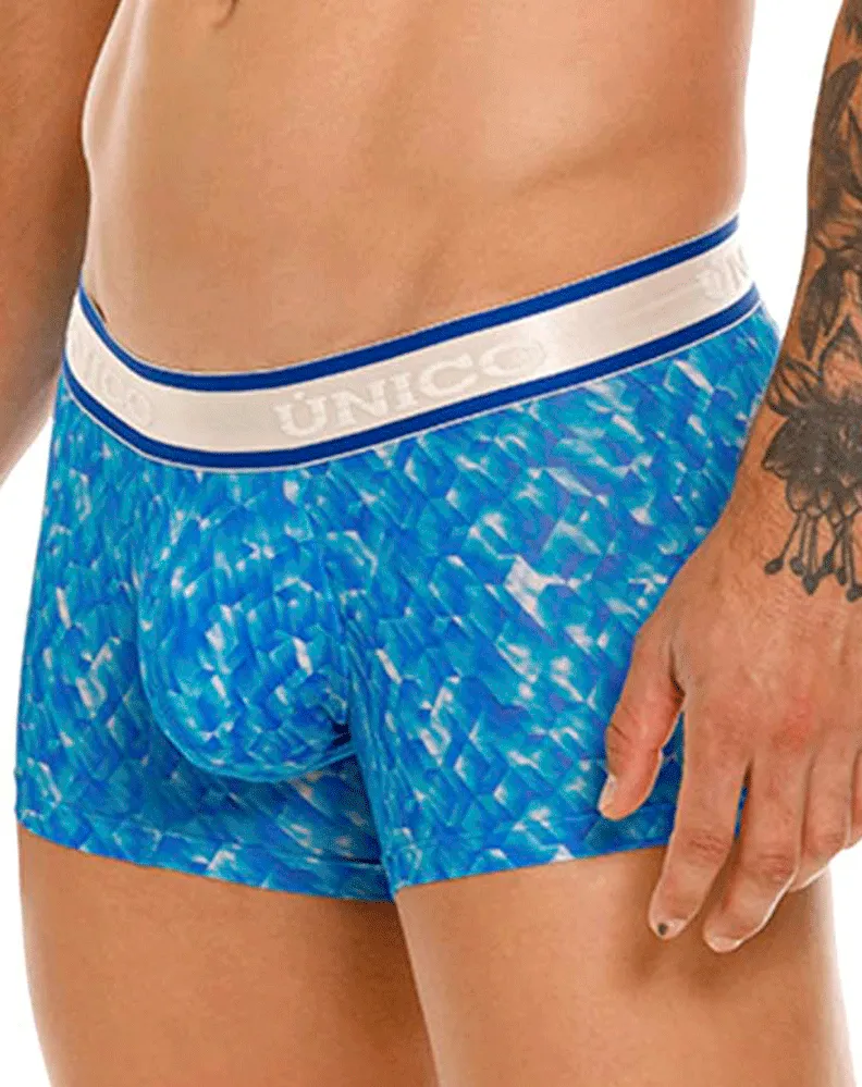 Vêtements_Mundo Unico_Sous-vêtements Homme Unico 24100100106 Caleçon Palindromo 46-bleu