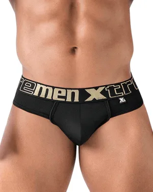Sous-vêtements Xtremen 91208b Microfibre Strings Noir