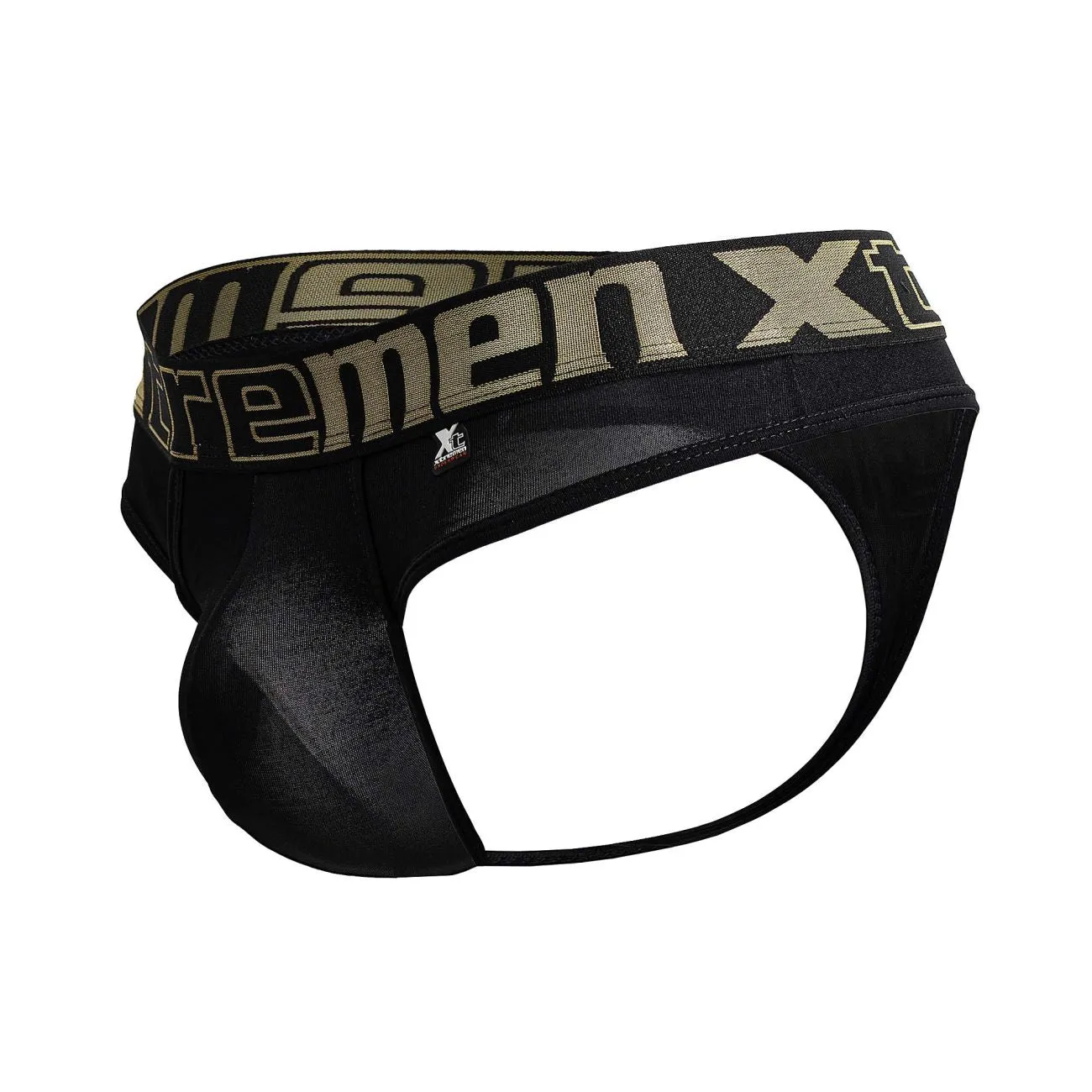 Sous-vêtements Xtremen 91208B Microfibre String Couleur Noir