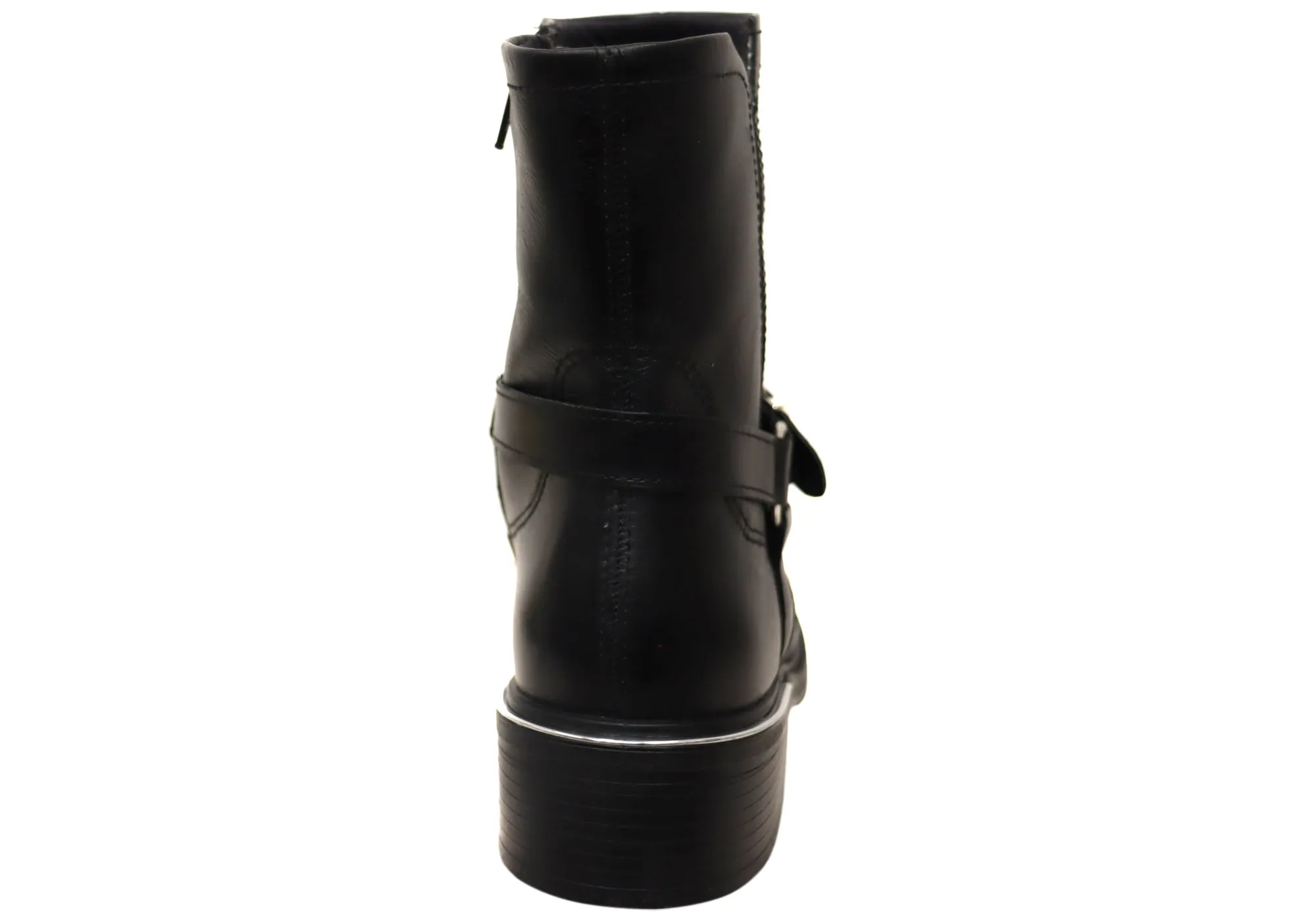 Bottes Chelsea pour Femme Belinda en Cuir Confortable avec Semelle Comfortflex