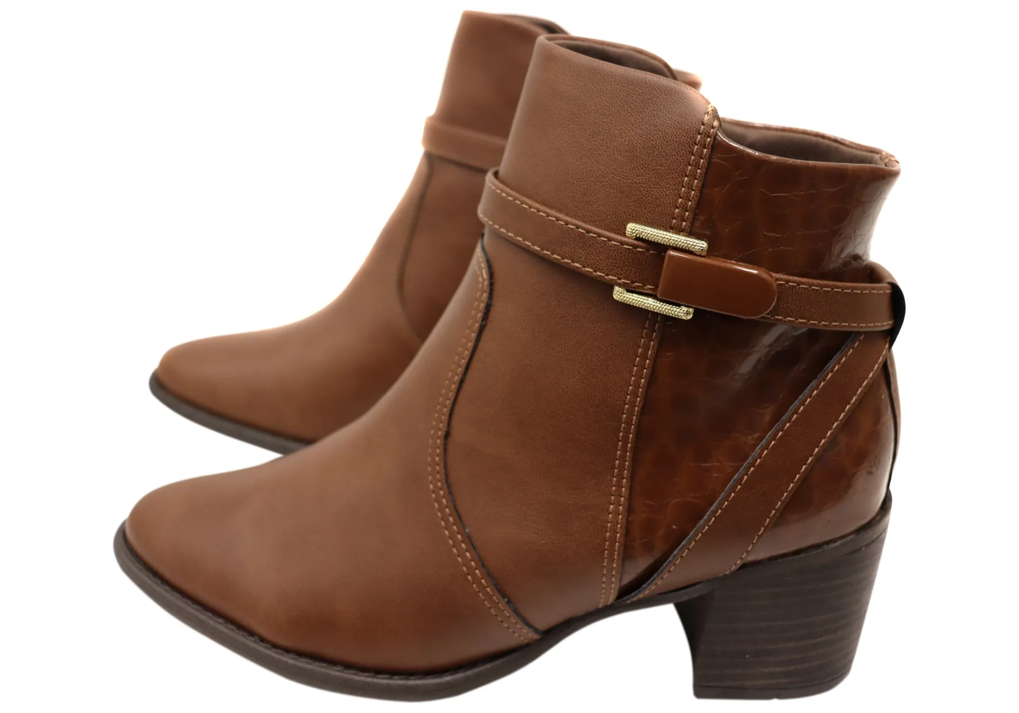 Bottes chevilles confortables pour femmes Comfortflex Jasmine Brésiliennes Chaussures confortables Comfortflex