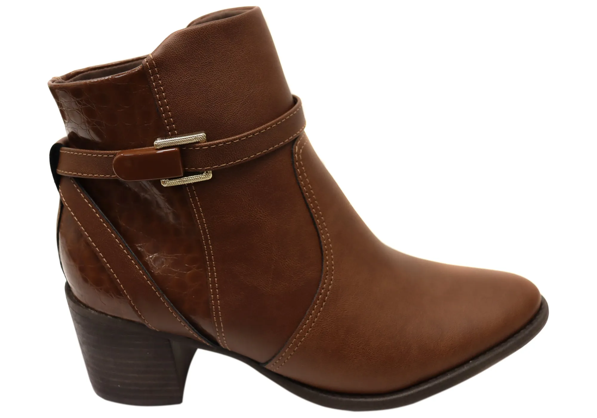 Bottes chevilles confortables pour femmes Comfortflex Jasmine Brésiliennes Chaussures confortables Comfortflex