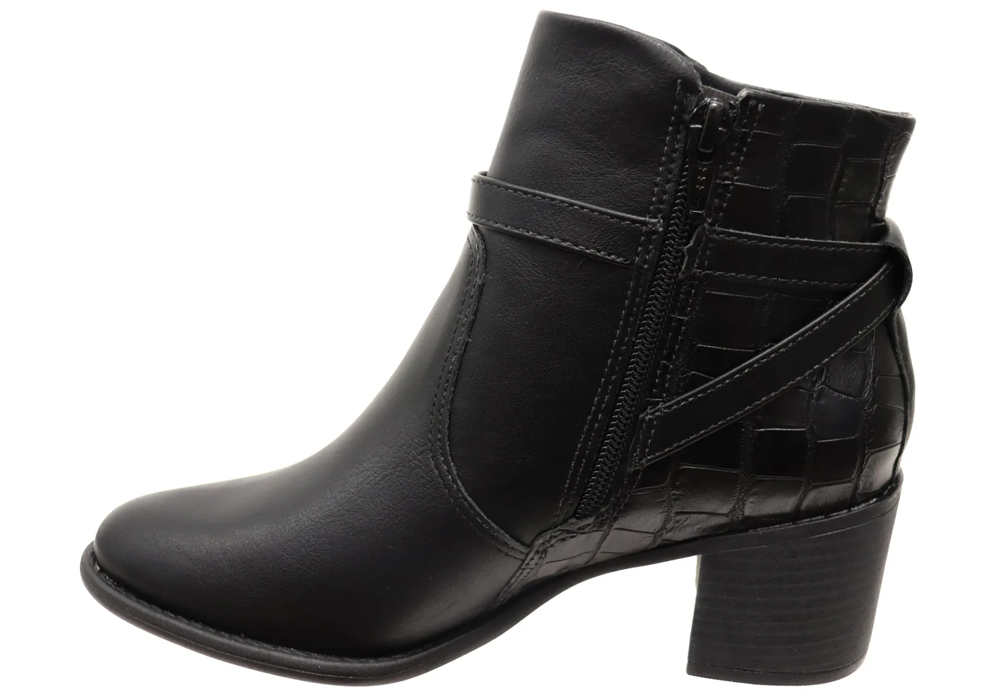 Bottes chevilles confortables pour femmes Comfortflex Jasmine Brésiliennes Chaussures confortables Comfortflex