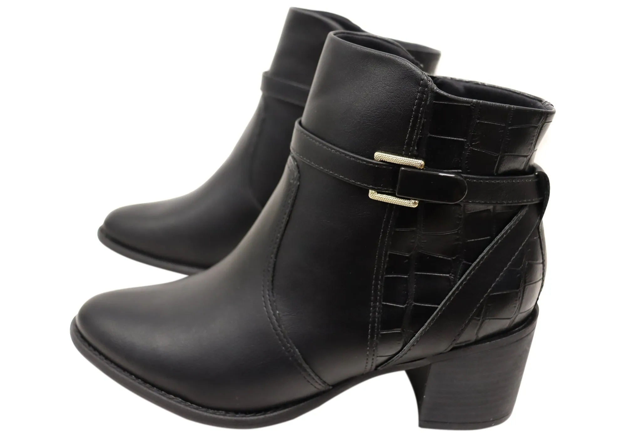 Bottes chevilles confortables pour femmes Comfortflex Jasmine Brésiliennes Chaussures confortables Comfortflex