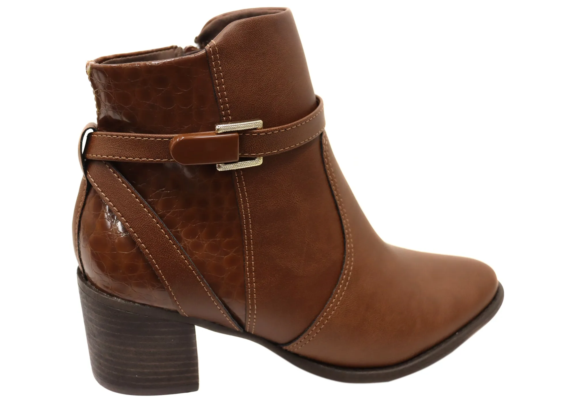 Bottes chevilles confortables pour femmes Comfortflex Jasmine Brésiliennes Chaussures confortables Comfortflex