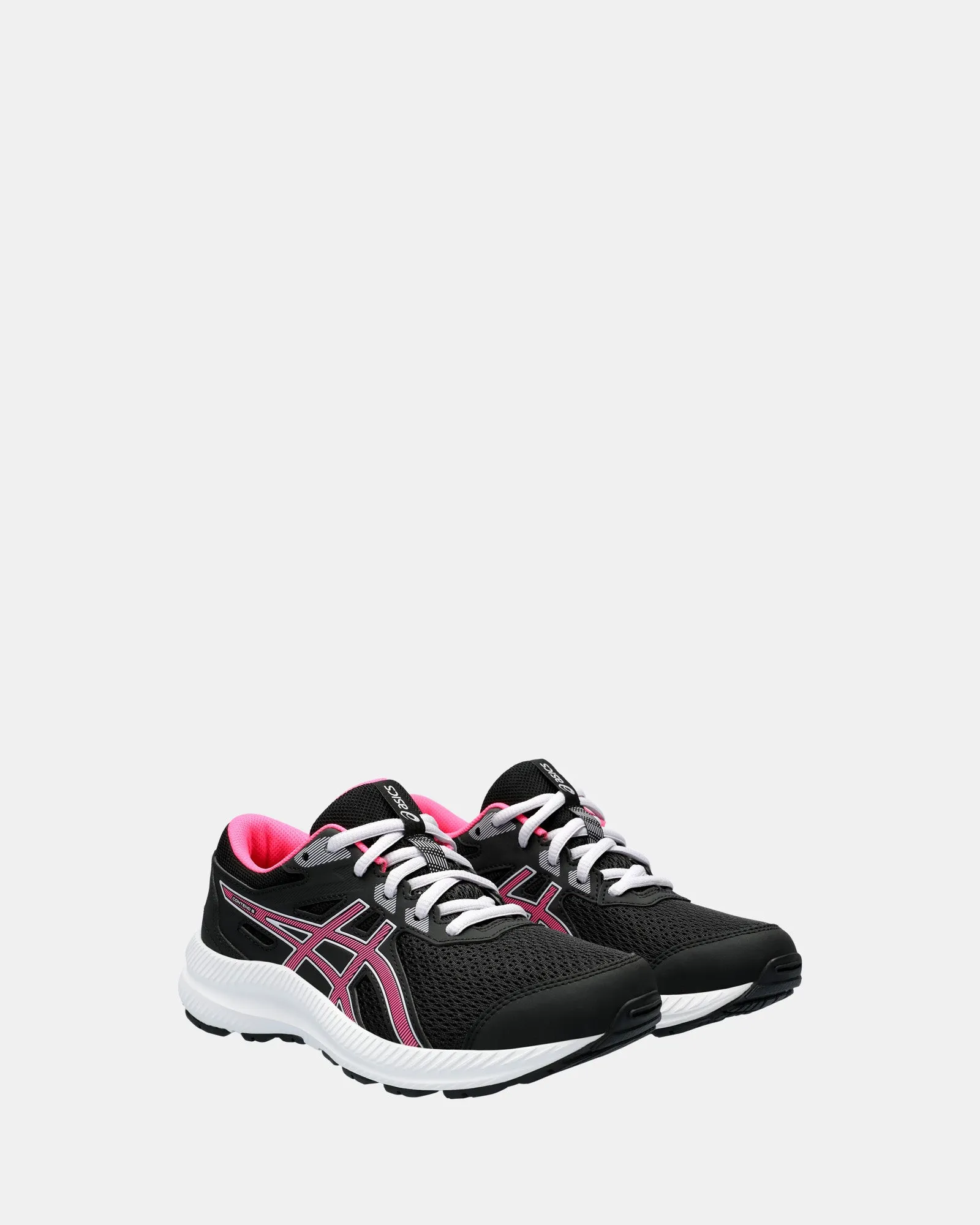 Chaussures Asics Contend 8 Grade School Noir/Rose Vif